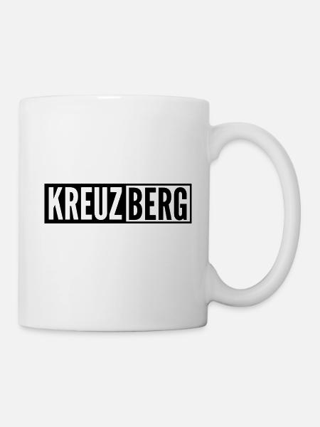 Kreuzberg - Tasse - Weiß