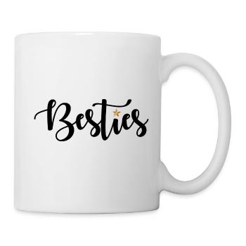 Besties - Tasse - Weiß - Rechts