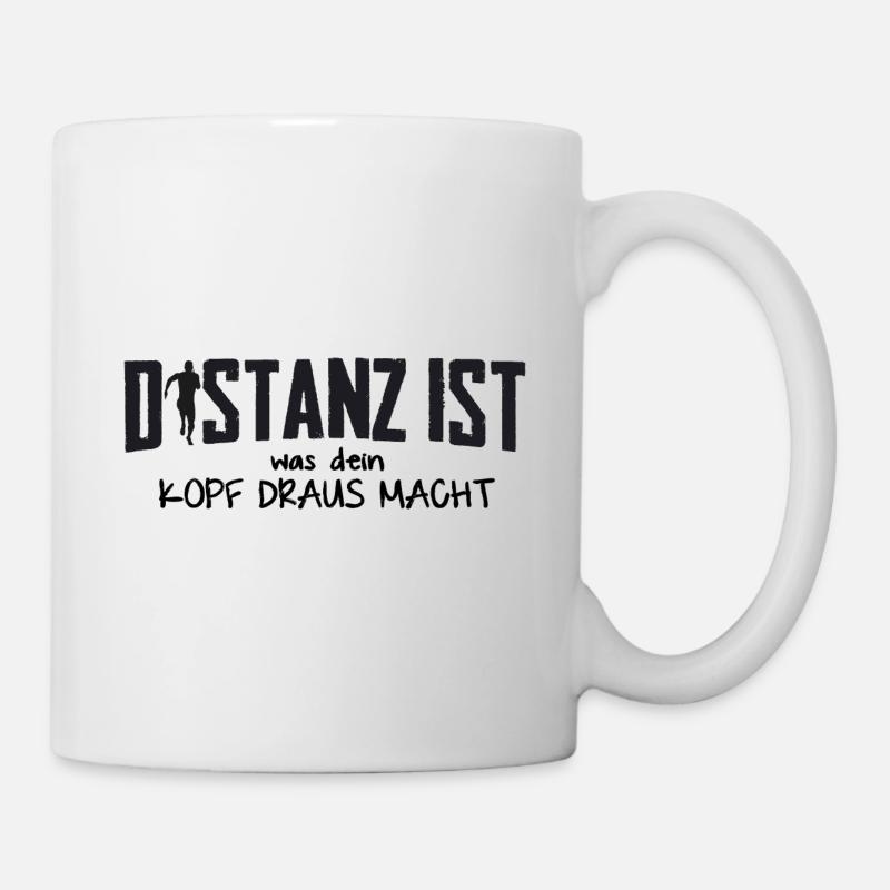 Jogging - Tasse - Weiß