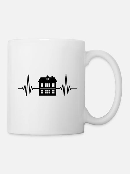 Agent immobilier Immobilier - Mug blanc - blanc