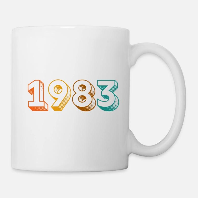 VINTAGE 1983 - Mug - white