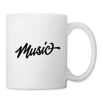 Music - Tasse - Weiß - Rechts