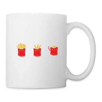 Verlust braten Künstler Geschenk - Tasse - Weiß - Rechts