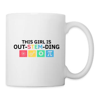 Steminist Science Design for Women Science - Mug - white - Right