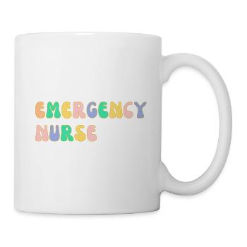 Notfall-Krankenschwester - Tasse - Weiß - Rechts