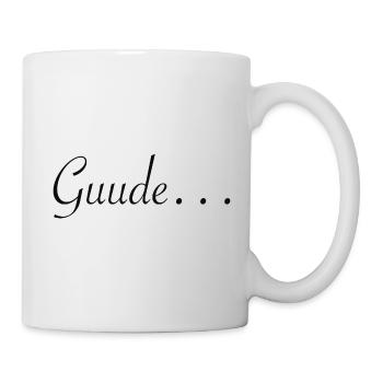 Guude - Tasse - Weiß - Rechts