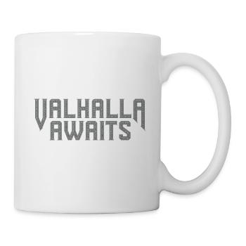 Valhalla Awaits - Mug - white - Right