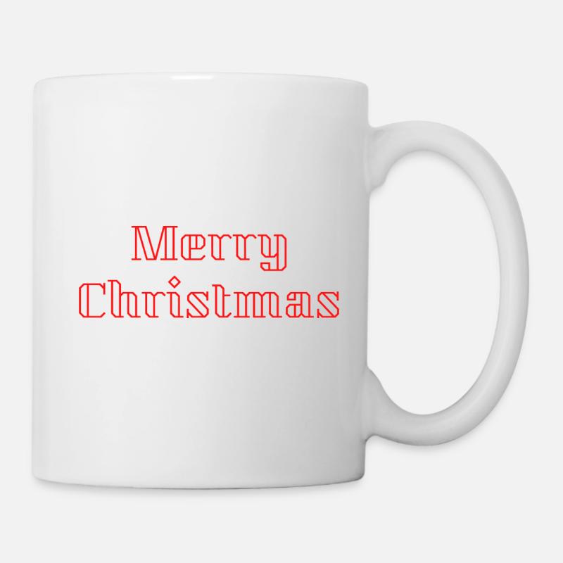 MERRY CHRISTMAS - Mug blanc - blanc