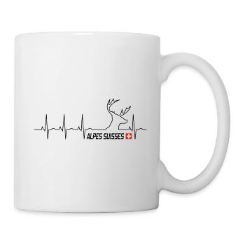 Alpes Suisses - Mug - white - Right