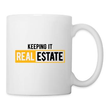 Immobilien-Händler Für Immobilien-Makler - Tasse - Weiß - Rechts