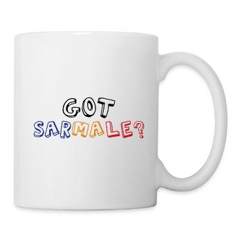 Habe Sarmale | Rumänischer Essenshumor - Tasse - Weiß - Rechts