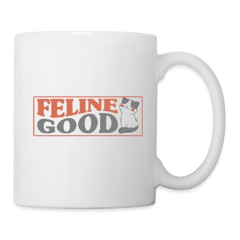Katzenmama Katzeneltern Katzen Liebhaber Geschenk - Tasse - Weiß - Rechts