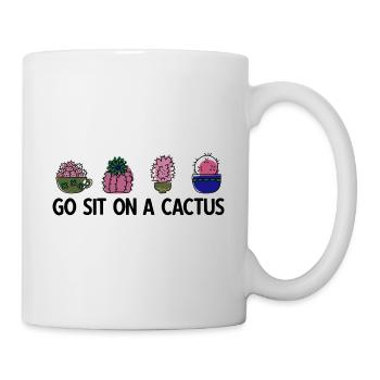 Landschaftsgärtner Hobbygärtner Gärtner - Tasse - Weiß - Rechts