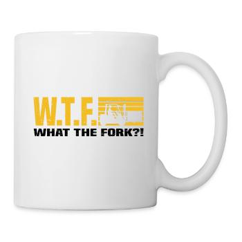Gabelstaplerfahrer - Tasse - Weiß - Rechts