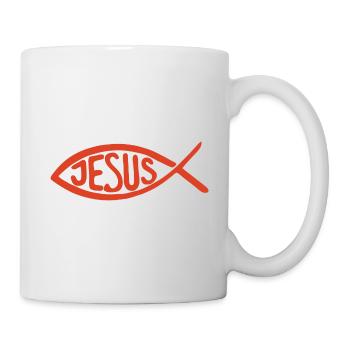 Jesus Christ of Nazareth Faith Bible Jesus - Mug - white - Right