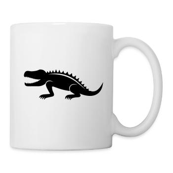 crocodile - Mug blanc - blanc - Droite