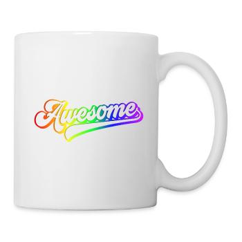 Awesome LGBTQ Pride | Show pride and diversity - Mug - white - Right