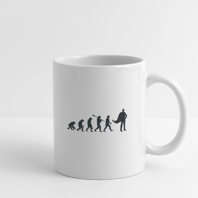 Darwin evolution for Supermans 🦸 ♂️ Mug