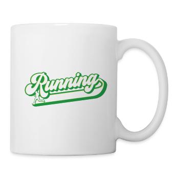 Coureur de course à pied | Couleurs changeantes - Mug blanc - blanc - Droite