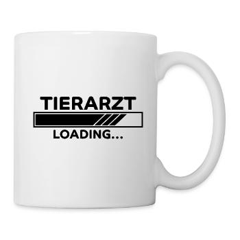 Tierarzt Spruch Beruf Lustiges Tierarzt Geschenk - Tasse - Weiß - Rechts