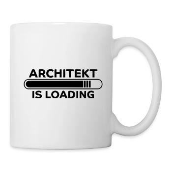 Architekt Spruch Architektur Architekt Geschenk - Tasse - Weiß - Rechts