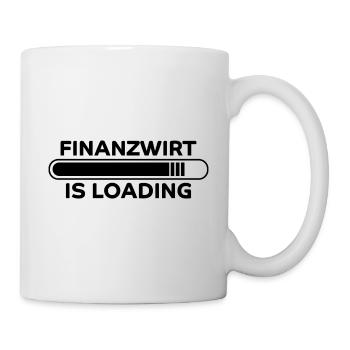 Finanzwirt Spruch Job Lustiges Finanzwirt Geschenk - Tasse - Weiß - Rechts