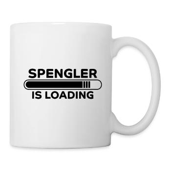 Spengler Spruch Beruf Lustiges Spengler Geschenk - Tasse - Weiß - Rechts