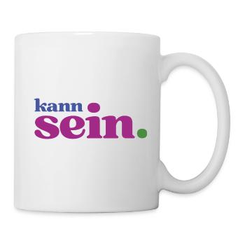 Gechillte Köpfe wissen: Alles kann sein! - Tasse - Weiß - Rechts