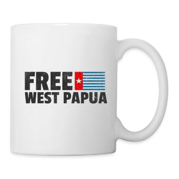 Papouasie occidentale libre : Soutenir les droits des Papous - Mug blanc - blanc - Droite