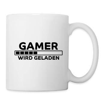Gamer Spruch Gaming Nerd Lustiges Gamer Geschenk - Tasse - Weiß - Rechts