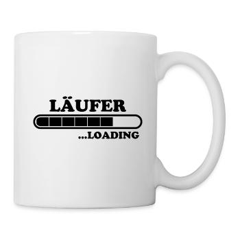 Läufer Spruch Fun Laufen Lustiges Läufer Geschenk - Tasse - Weiß - Rechts