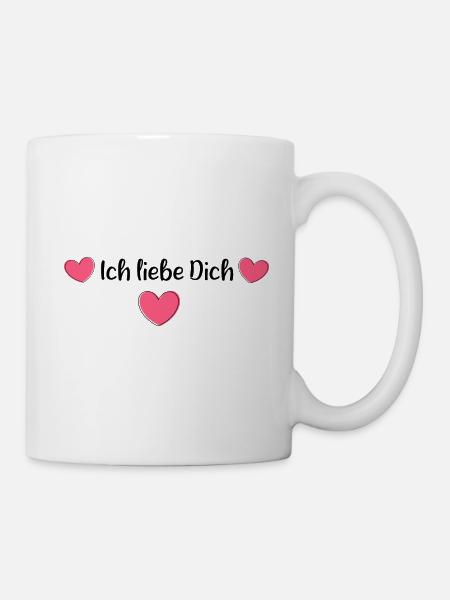 Valentinstag Geschenk Valentinstag - Tasse - Weiß