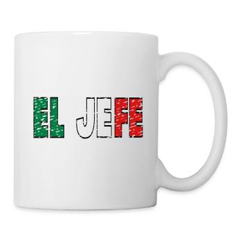 El Jefe Unique Bold Statement Piece - Mug - white - Right