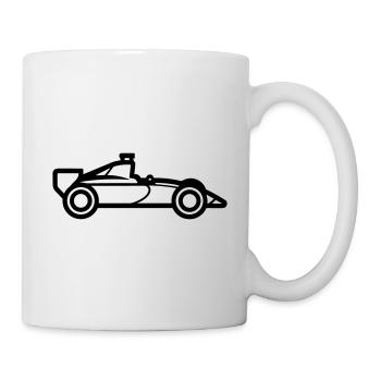 F1 Race Car - Mug - white - Right