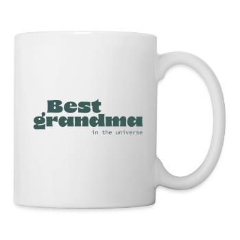 Meilleure grand-mère de l’univers - Mug blanc - blanc - Droite