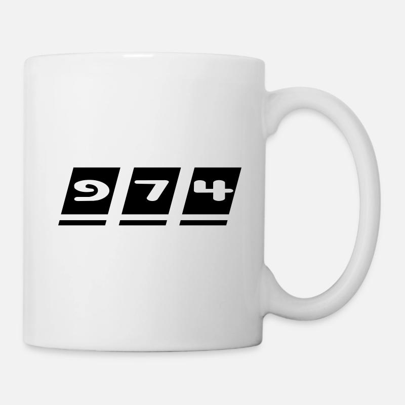 974, La Réunion - Mug blanc - blanc