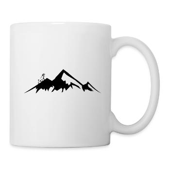 Mountain goat goat mountain - Mug - white - Right