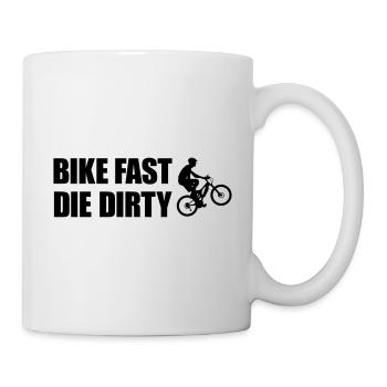 Bike almost the dirty - Mug - white - Right