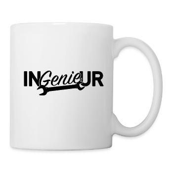 Engineer Genius Technician Mechanical Engineering Intelligent - Mug - white - Right