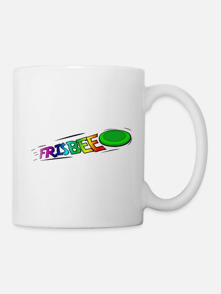 Frisbee - Tasse - Weiß