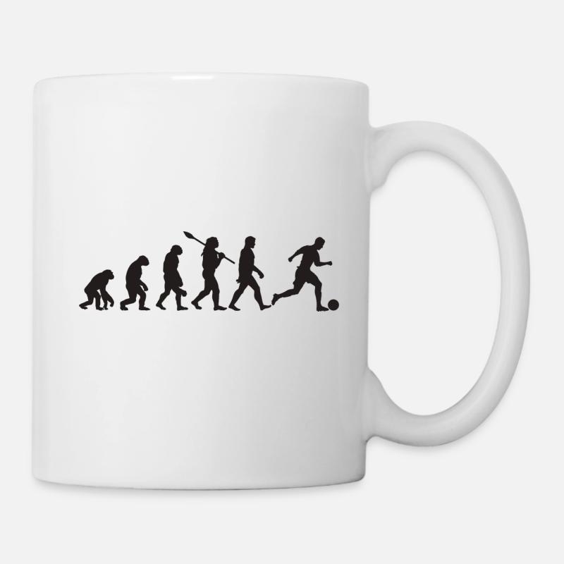 Evolution Soccer - Mug - white