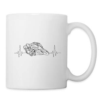 Motorrad Biker Motorradfahrer Spruch - Tasse - Weiß - Rechts