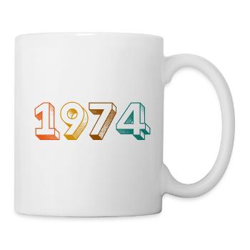 vintage 1974 - Mug - white - Right
