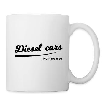 Conducteurs diesel - Mug blanc - blanc - Droite