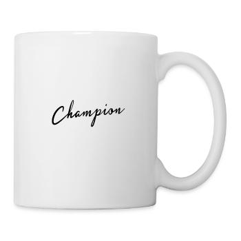 Champion of the world - Tasse - Weiß - Rechts