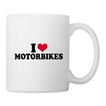 I Love Motorbikes Motorbike - Mug - white - Right