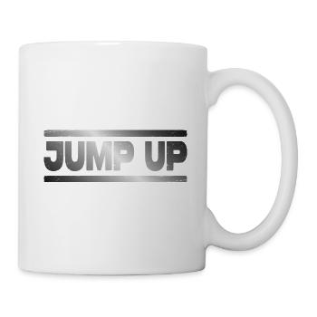 Jump Up DNB Drum n Bass Junglist Drum and Bass - Tasse - Weiß - Rechts