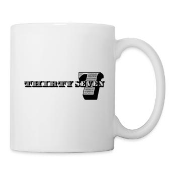 Geschenkideen zum 37. Geburtstag für Ihn Herrenhemd - Tasse - Weiß - Rechts