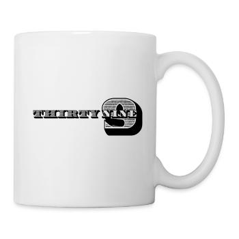 39th Birthday Gift Ideas for Him Men Shirt - Mug - white - Right