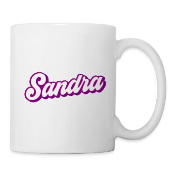 Sandra | Colors changeable - Mug - white - Right